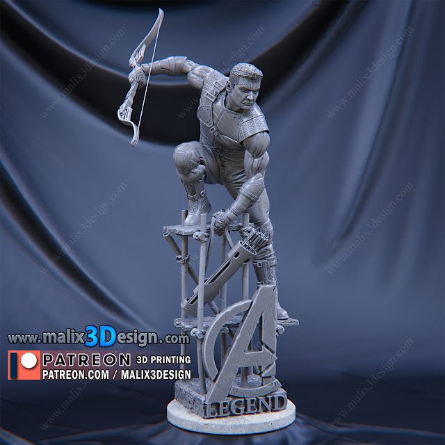 HawkEye - Sanix3D - Dark Forge Arts