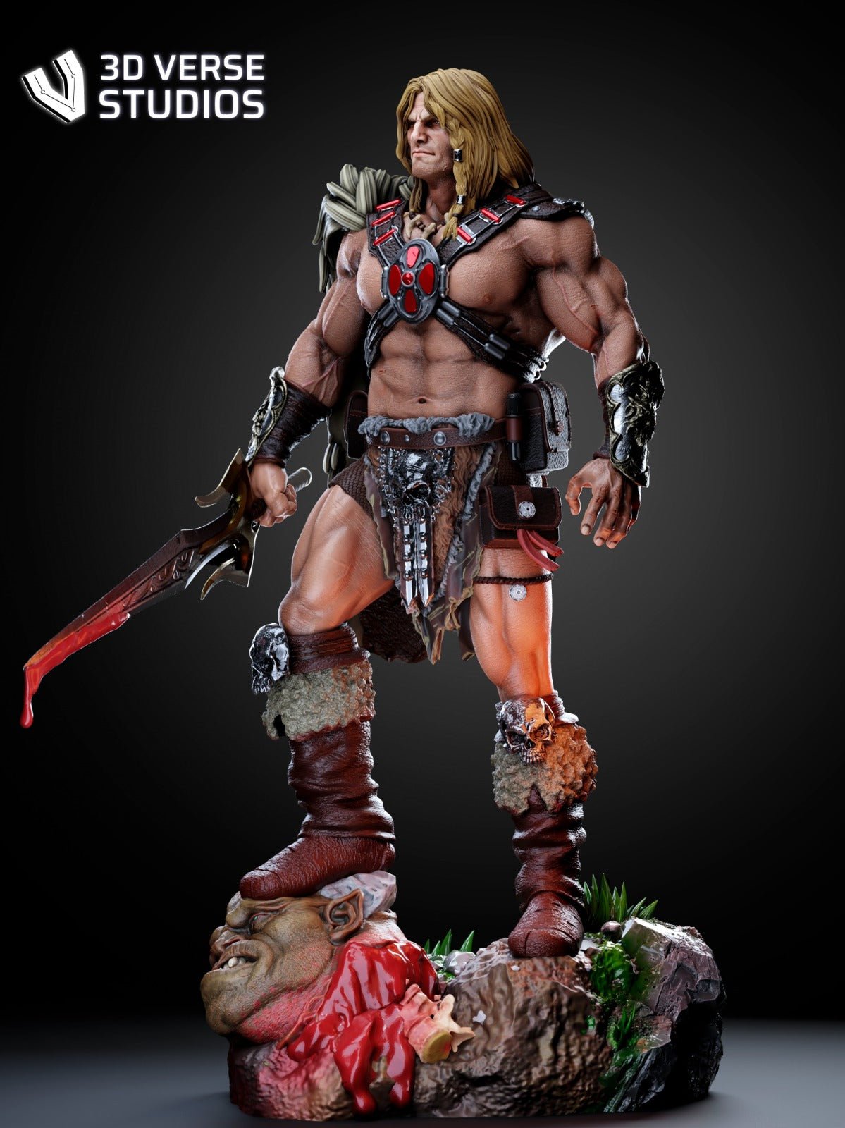 He - Man v1 - CA 3D Studios - Dark Forge Arts
