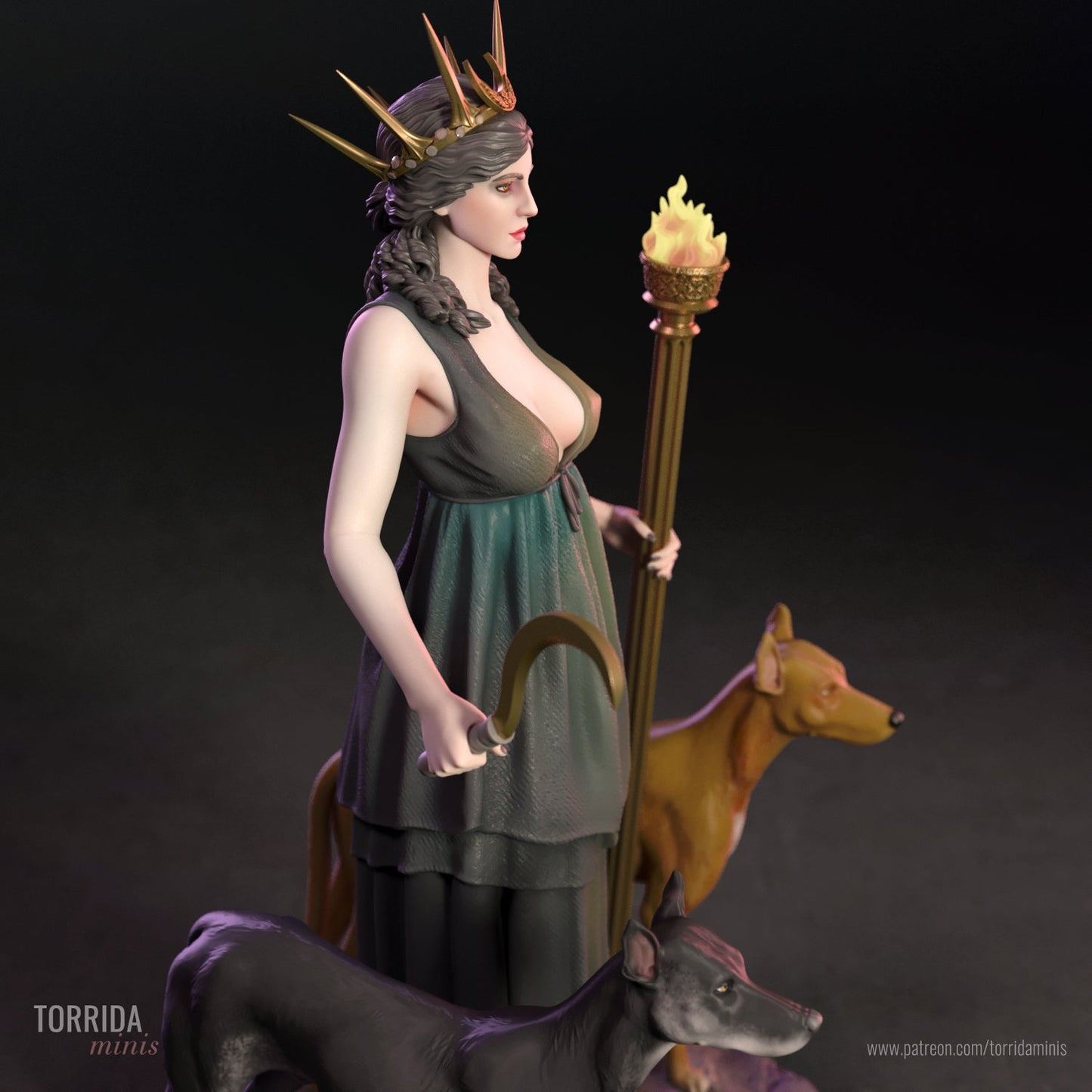 Hekate - Torrida Minis - Dark Forge Arts