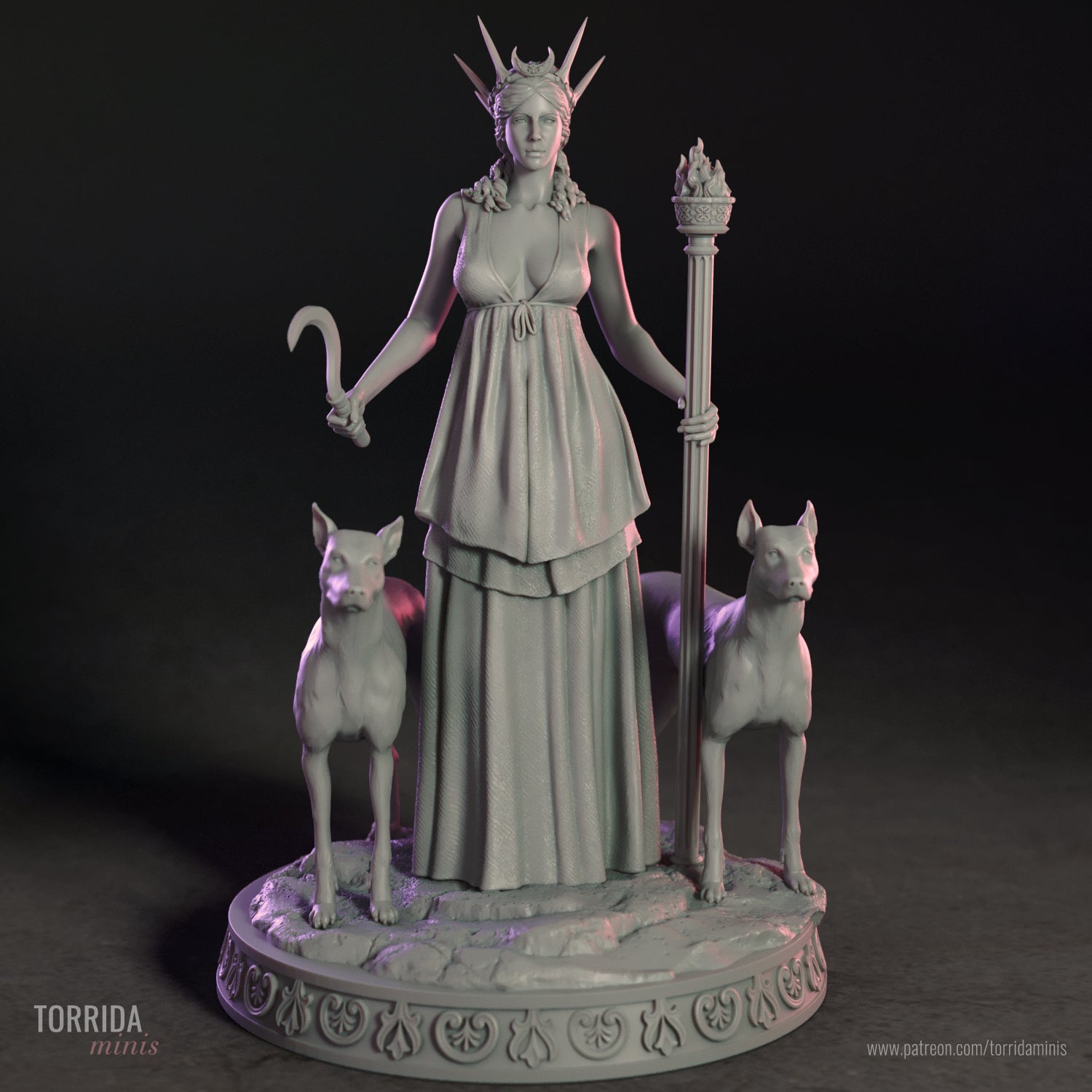 Hekate - Torrida Minis - Dark Forge Arts