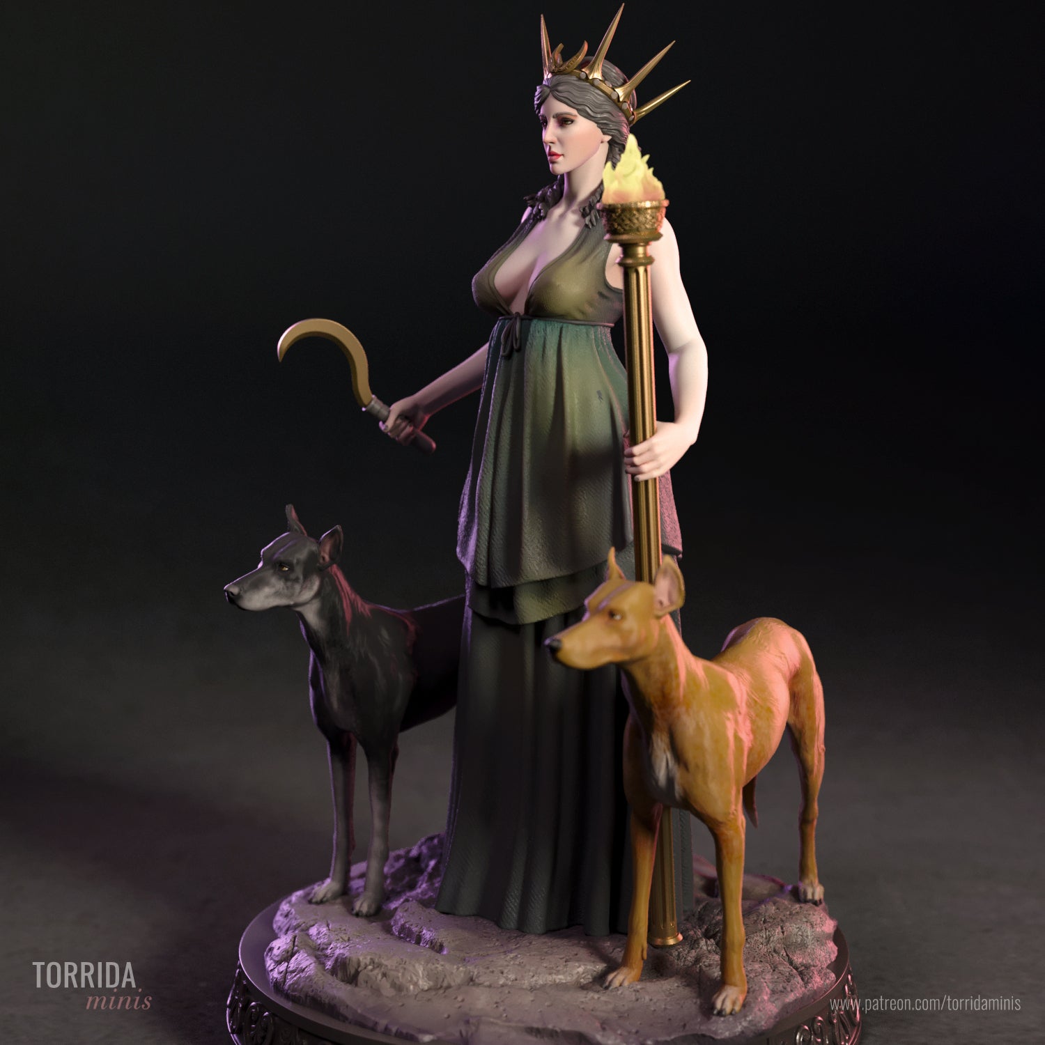 Hekate - Torrida Minis - Dark Forge Arts