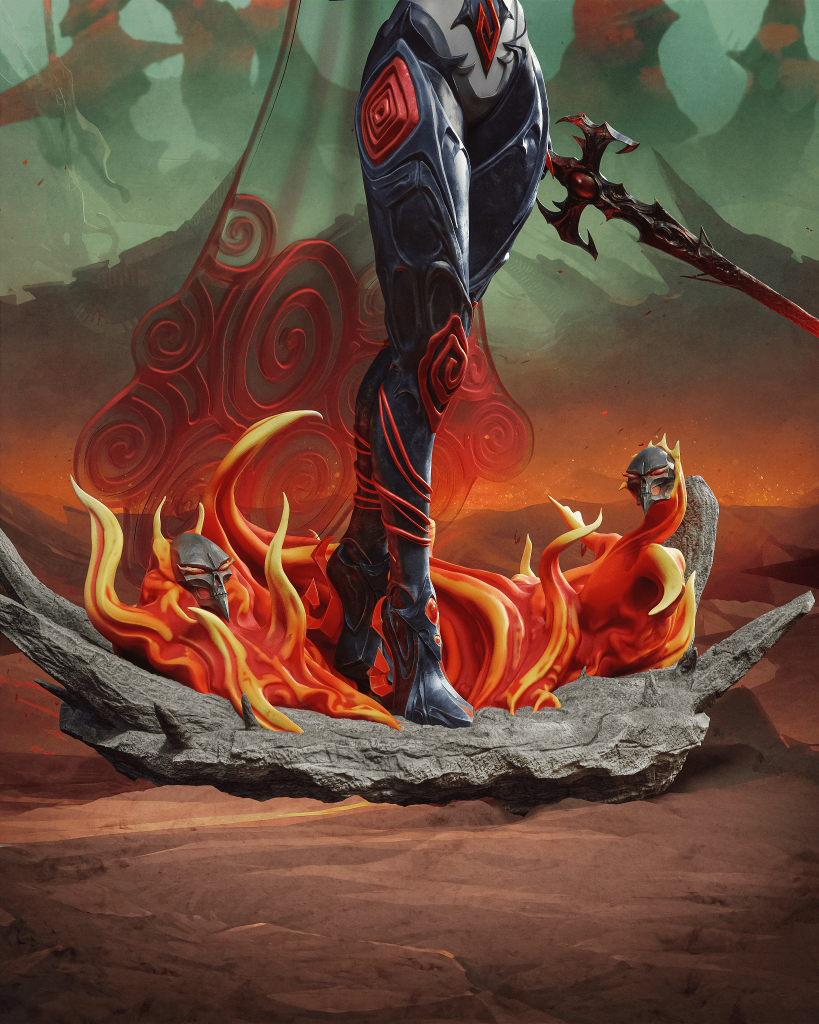 Hela - CA 3D Studios - Dark Forge Arts