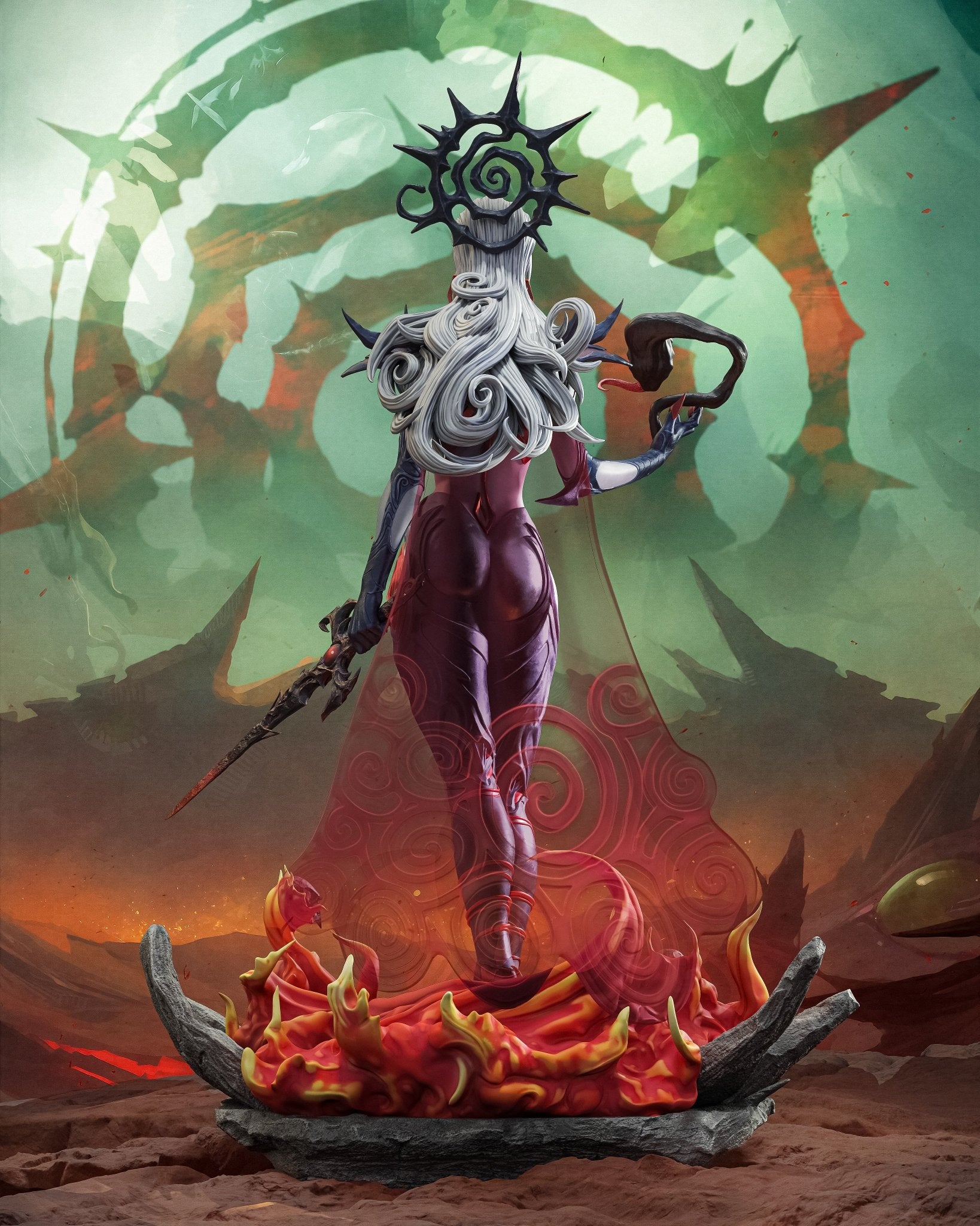 Hela - CA 3D Studios - Dark Forge Arts
