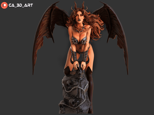 Hell Witch - CA 3D Studios - Dark Forge Arts