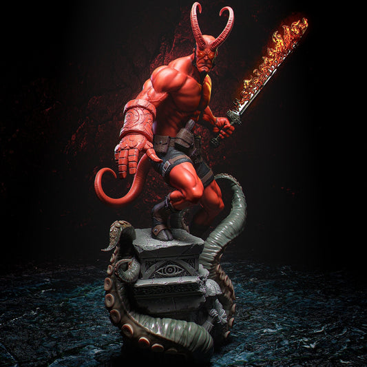 Hellboy - CA 3D Studios - Dark Forge Arts