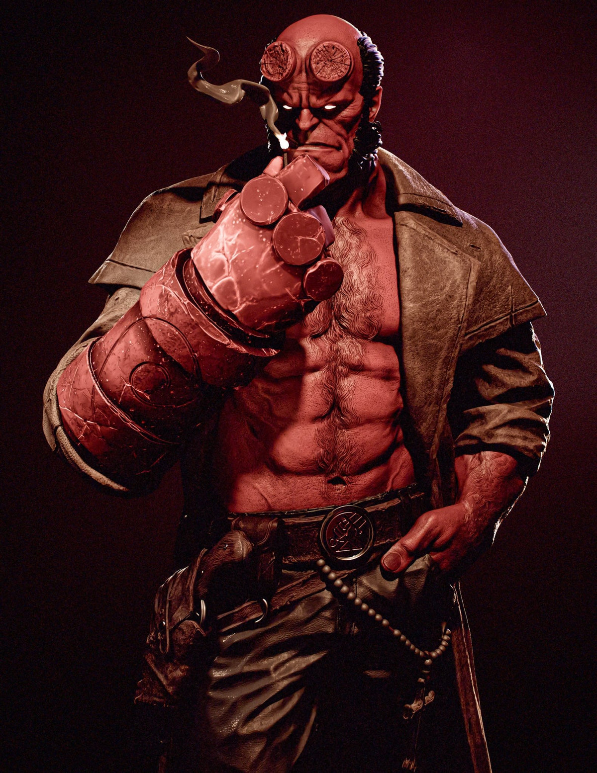 Hellboy v3 - CA 3D Studios - Dark Forge Arts