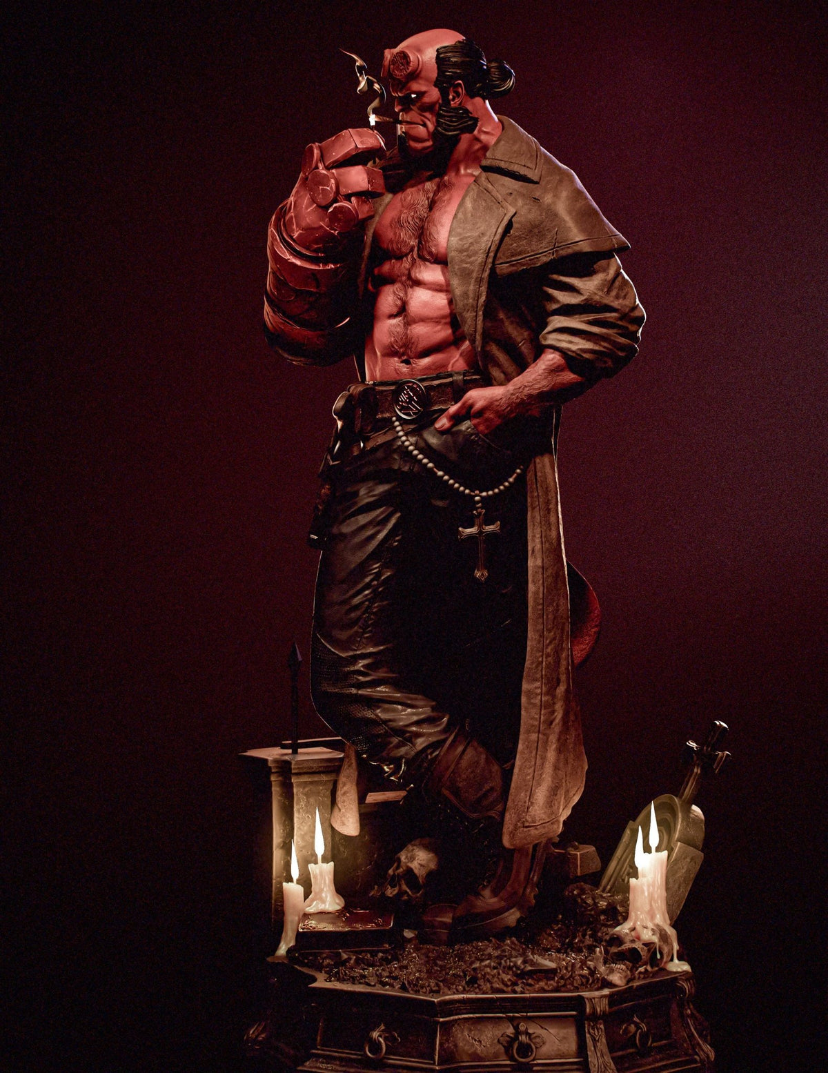 Hellboy v3 - CA 3D Studios - Dark Forge Arts
