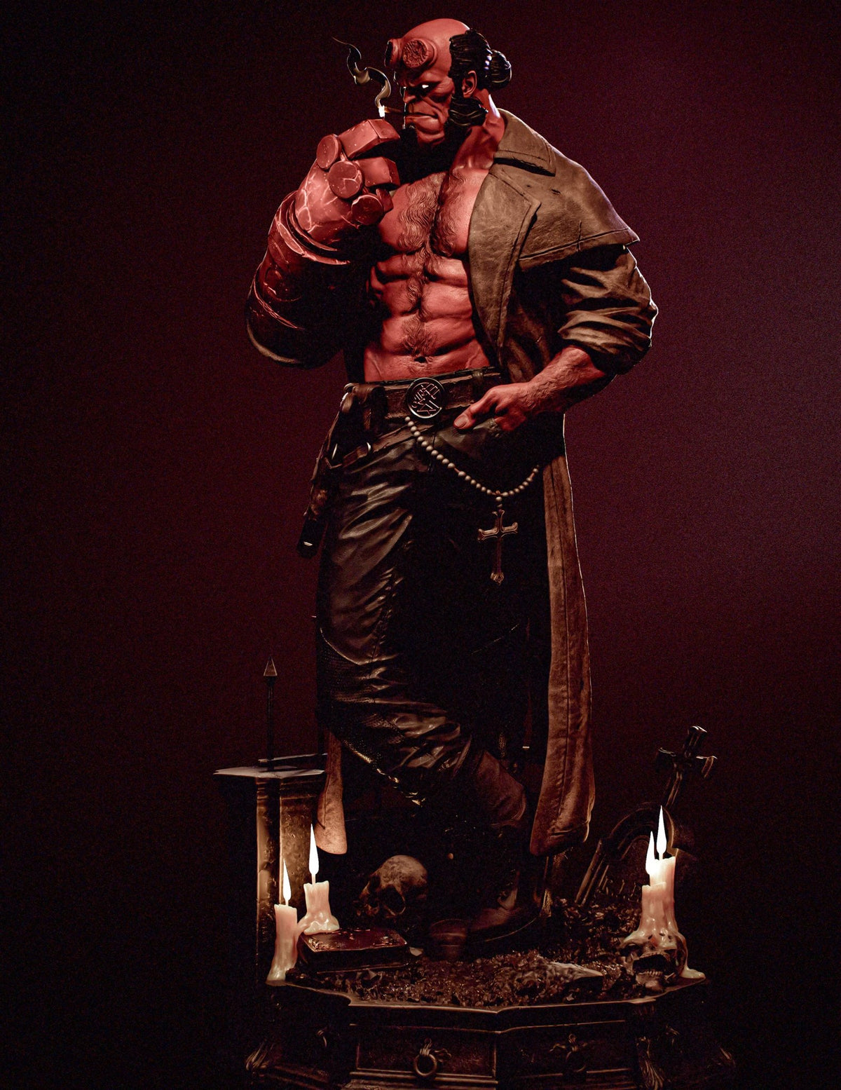 Hellboy v3 - CA 3D Studios - Dark Forge Arts