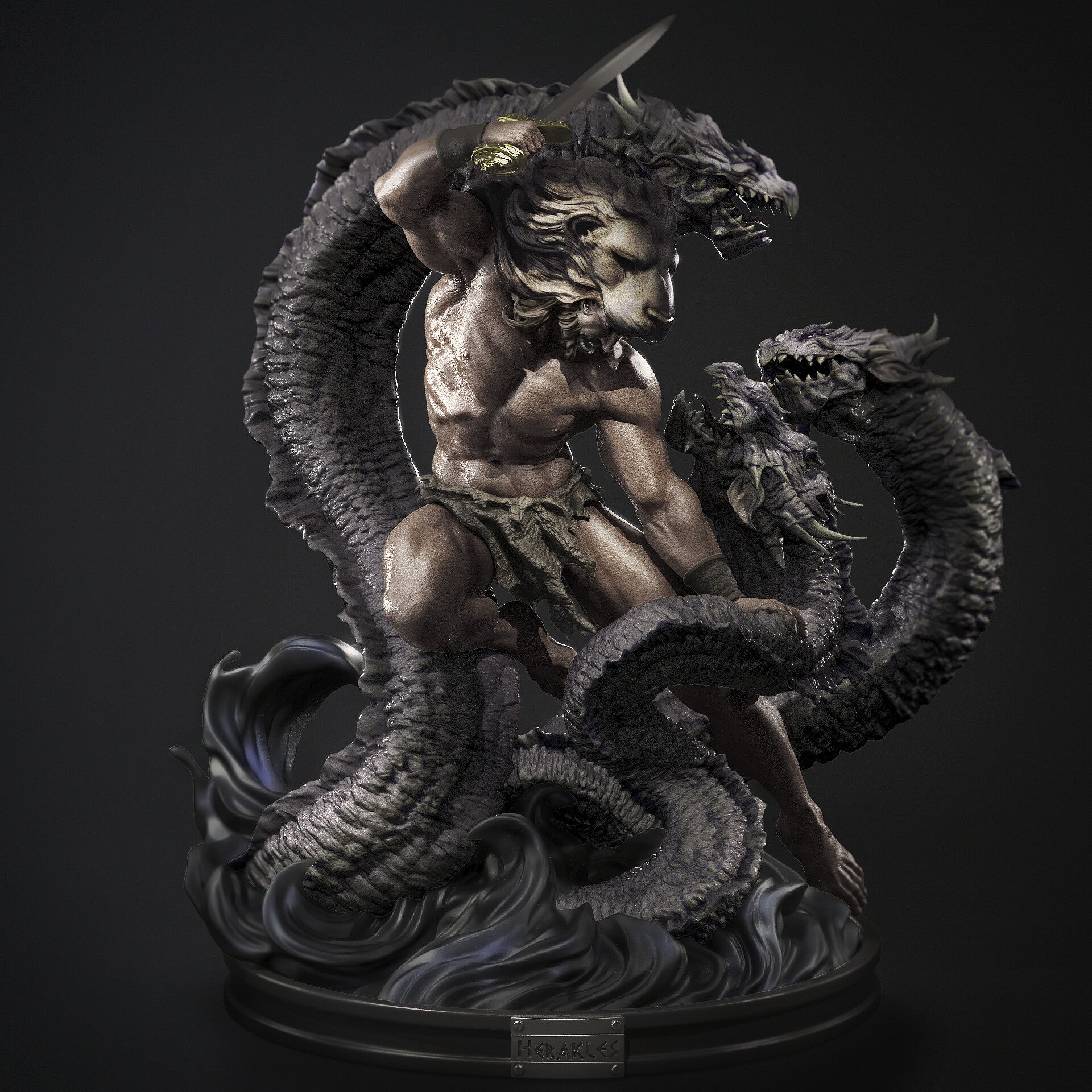Hercules - CA 3D Studios - Dark Forge Arts