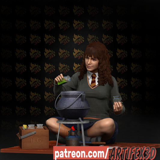 Hermione Granger V2 - Artifex3D - Dark Forge Arts