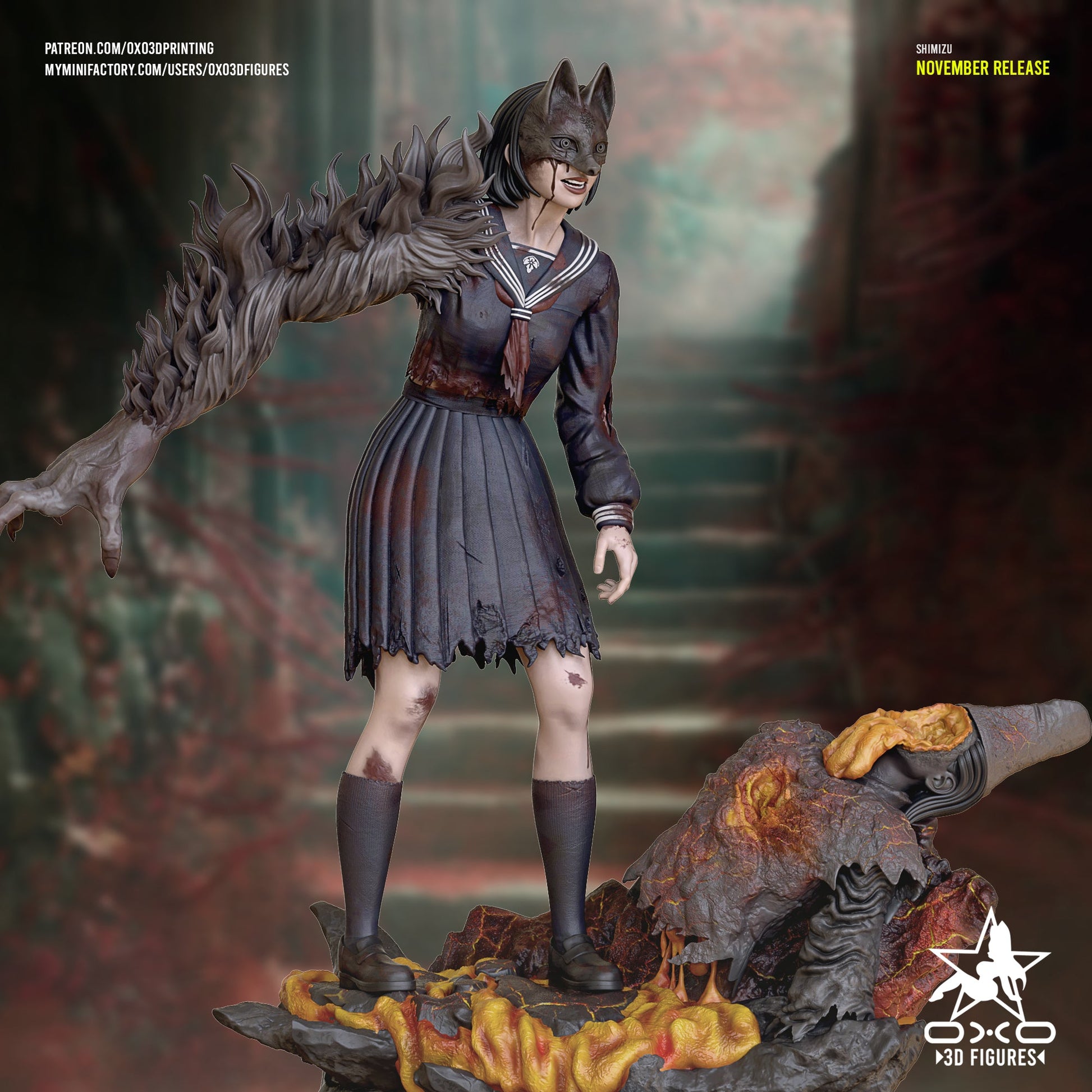 Hinako - OXO3D - Dark Forge Arts