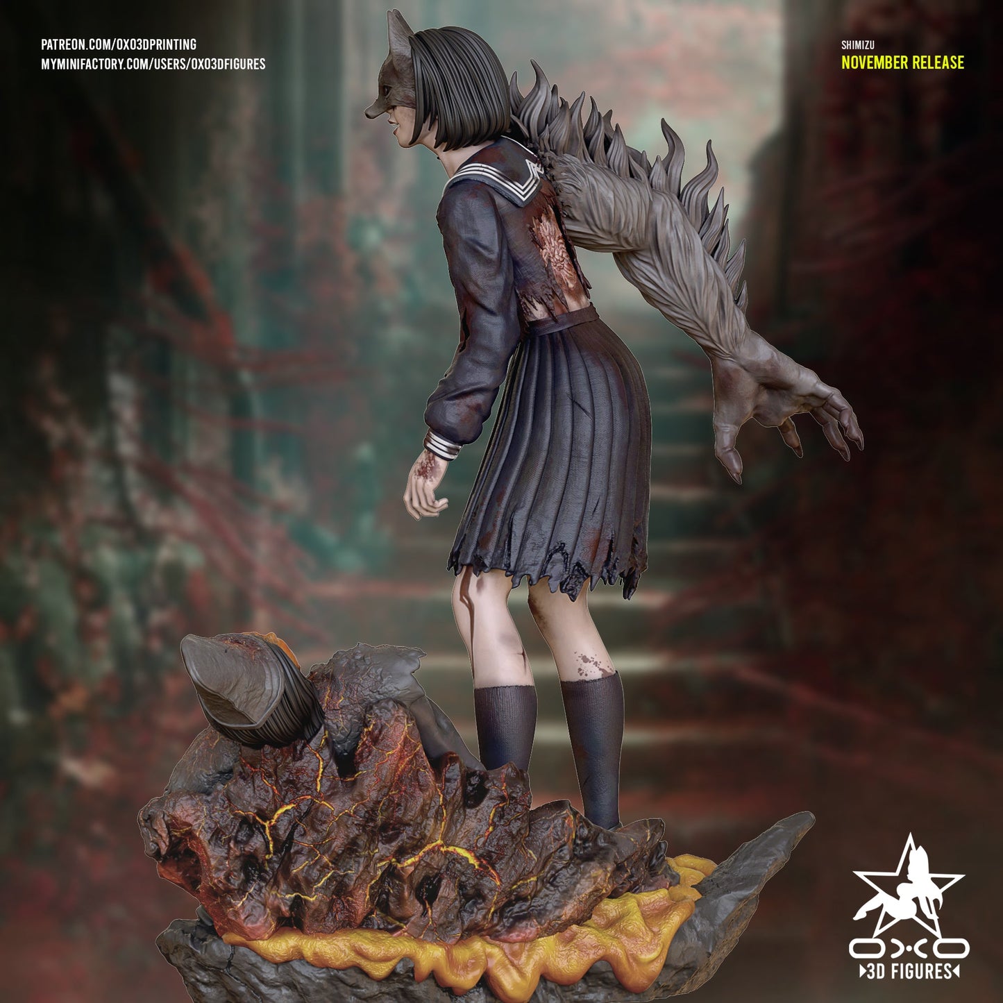 Hinako - OXO3D - Dark Forge Arts