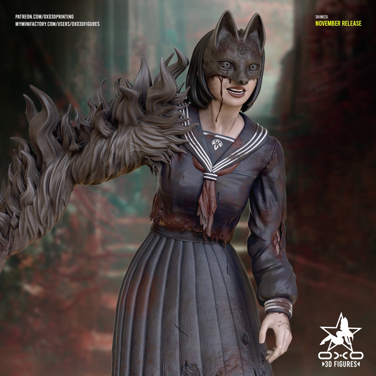 Hinako - OXO3D - Dark Forge Arts