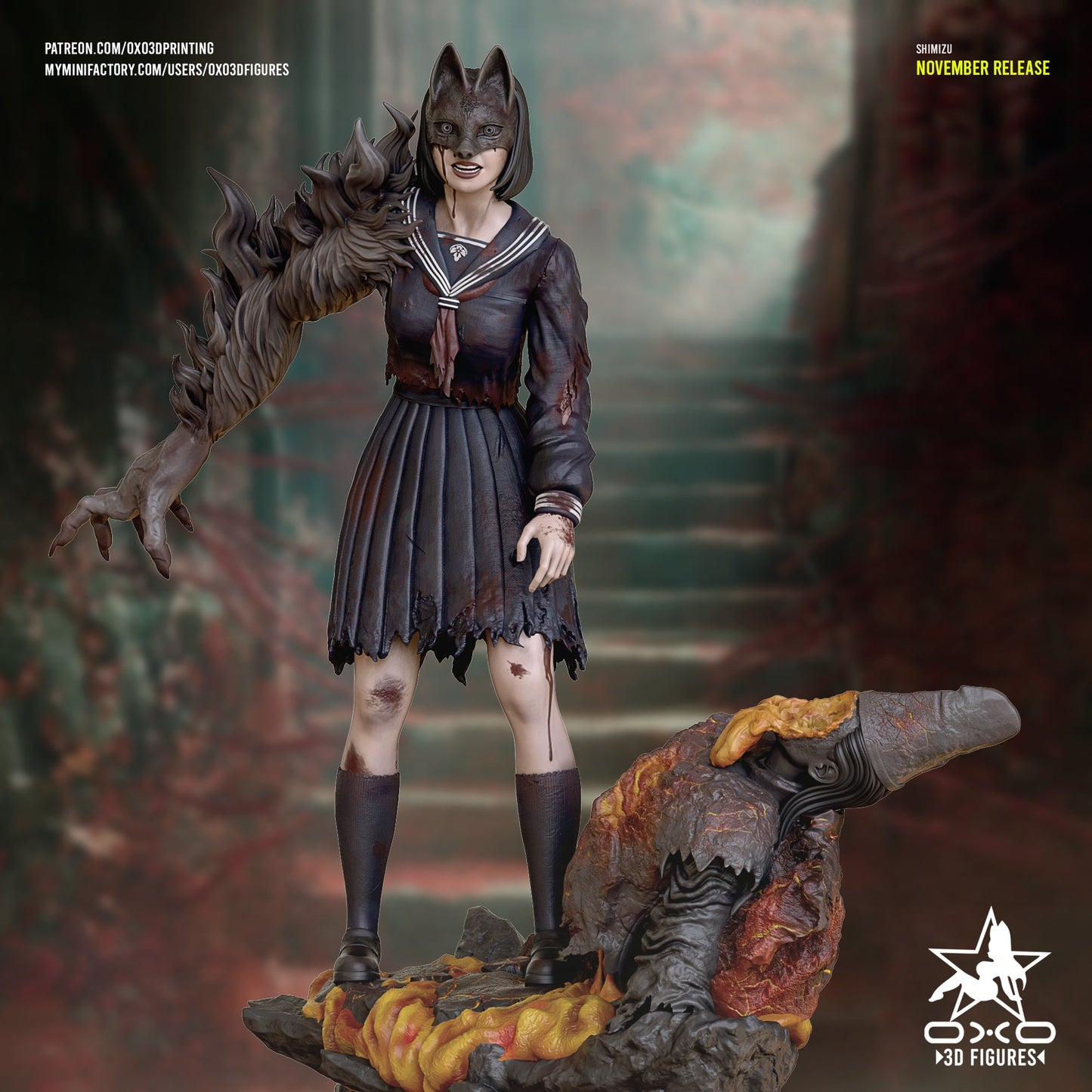 Hinako - OXO3D - Dark Forge Arts