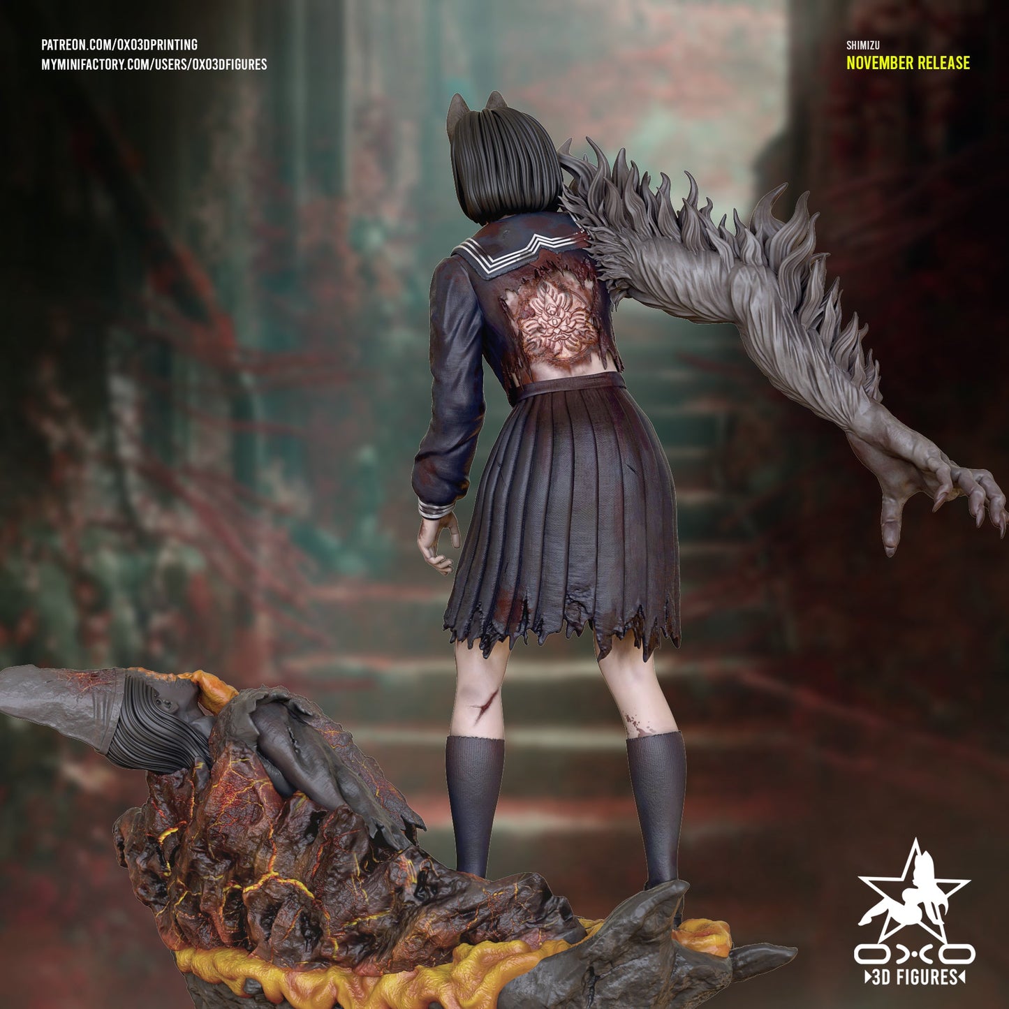 Hinako - OXO3D - Dark Forge Arts