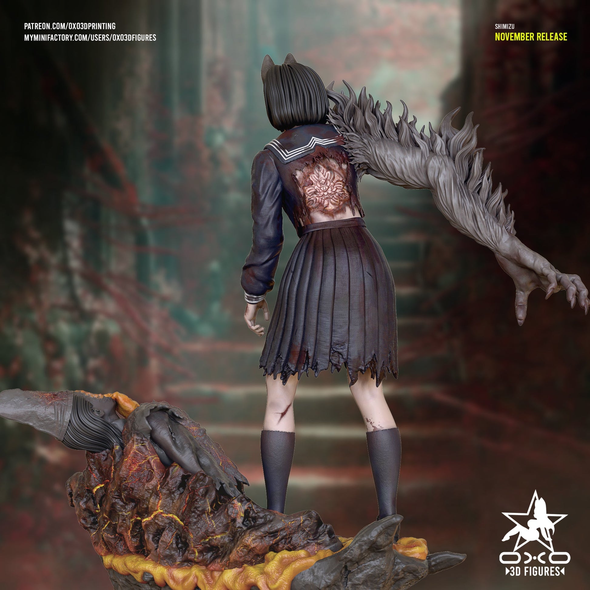 Hinako - OXO3D - Dark Forge Arts
