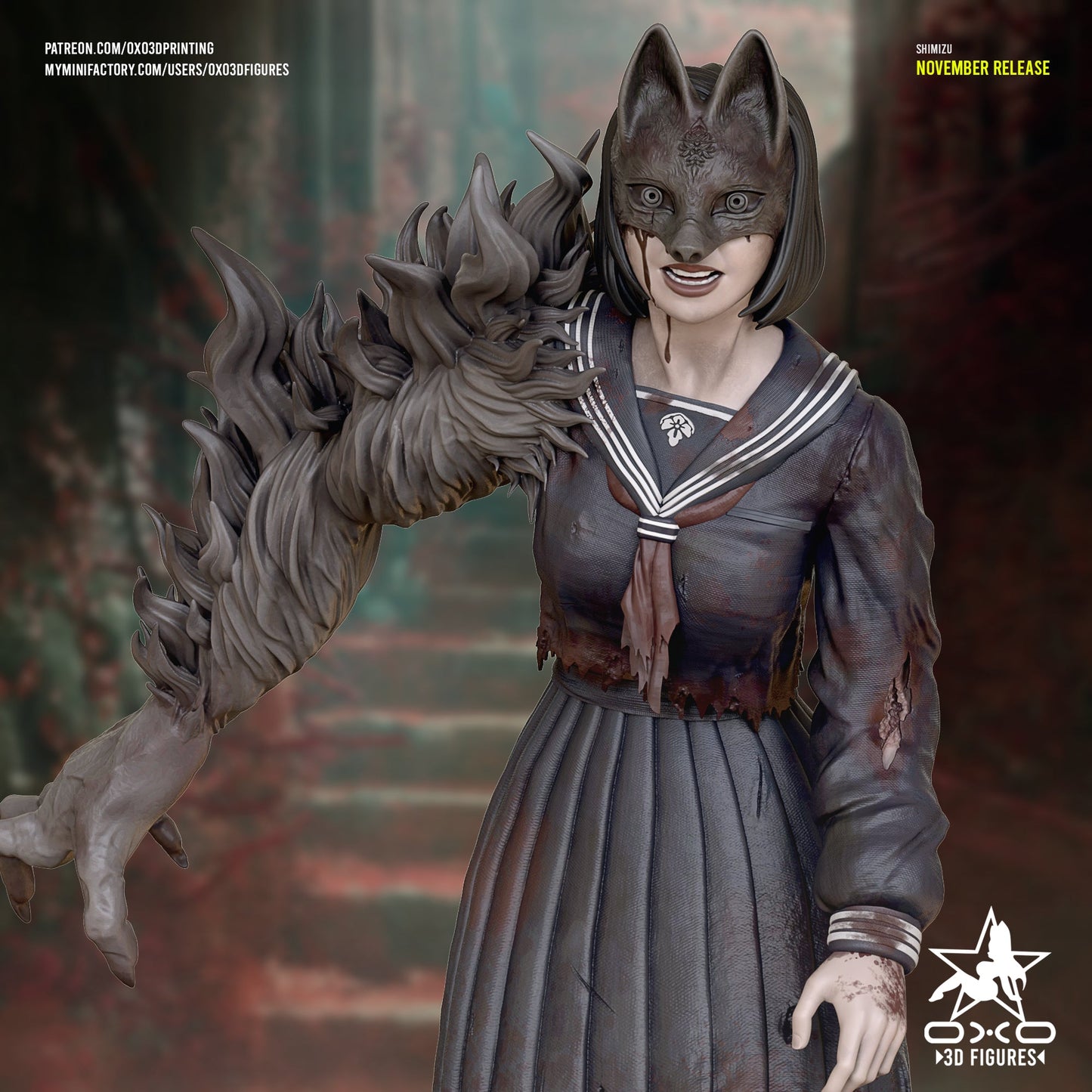 Hinako - OXO3D - Dark Forge Arts