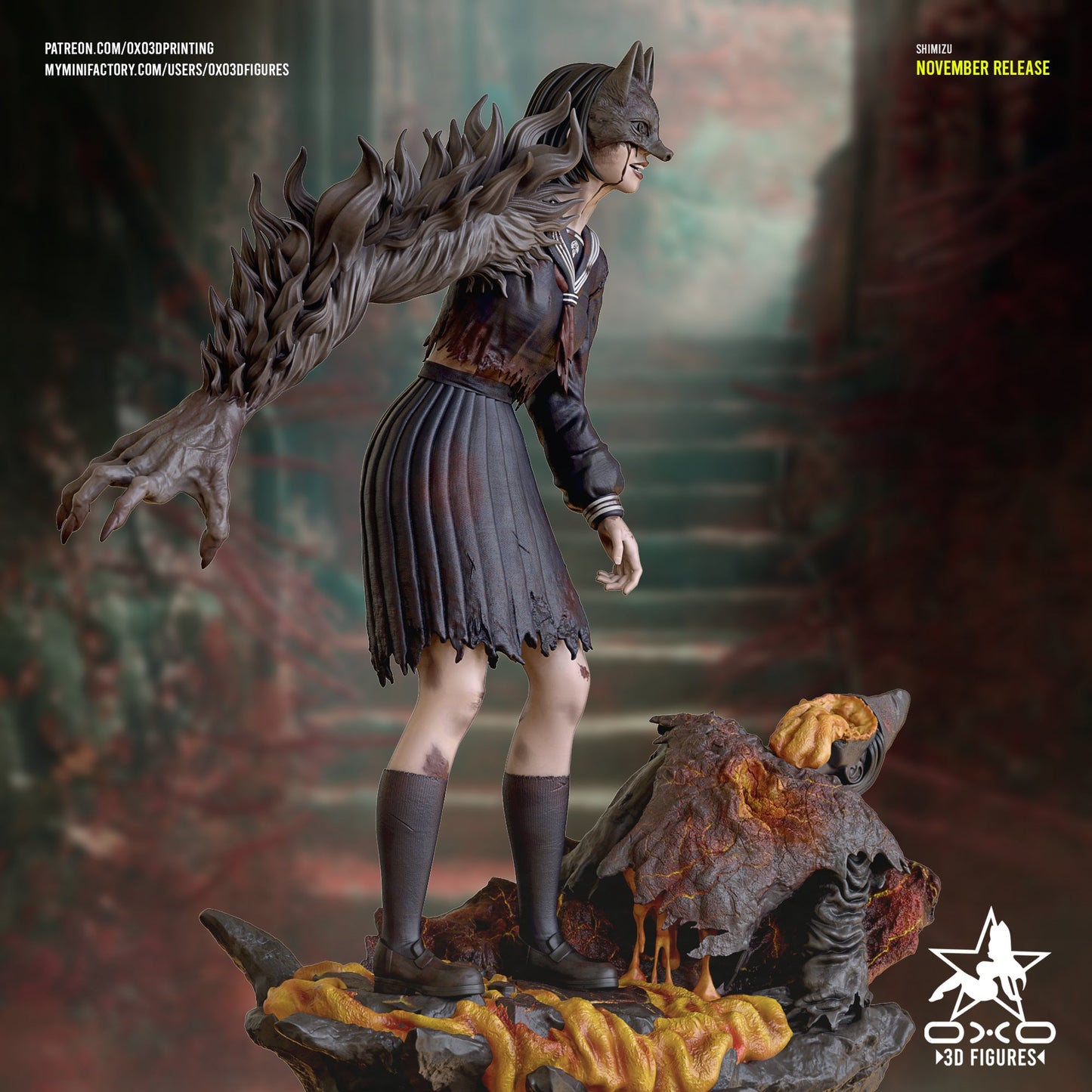 Hinako - OXO3D - Dark Forge Arts