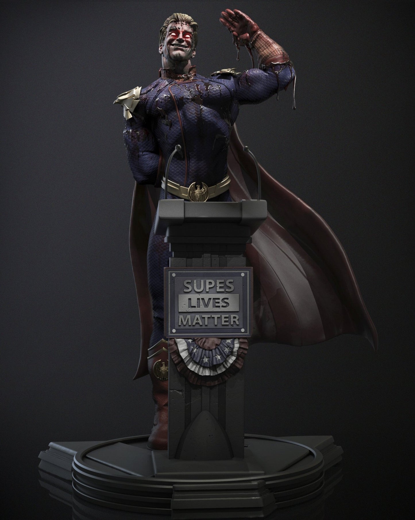 Homelander v2 - CA 3D Studios - Dark Forge Arts