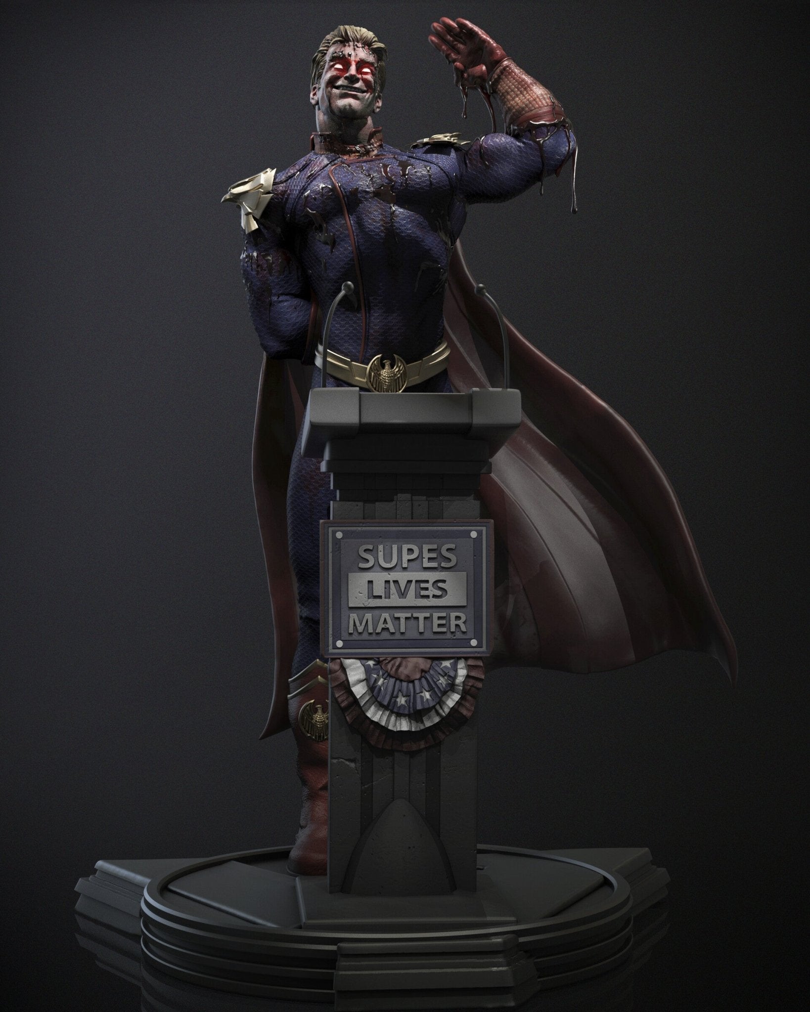 Homelander v2 - CA 3D Studios - Dark Forge Arts
