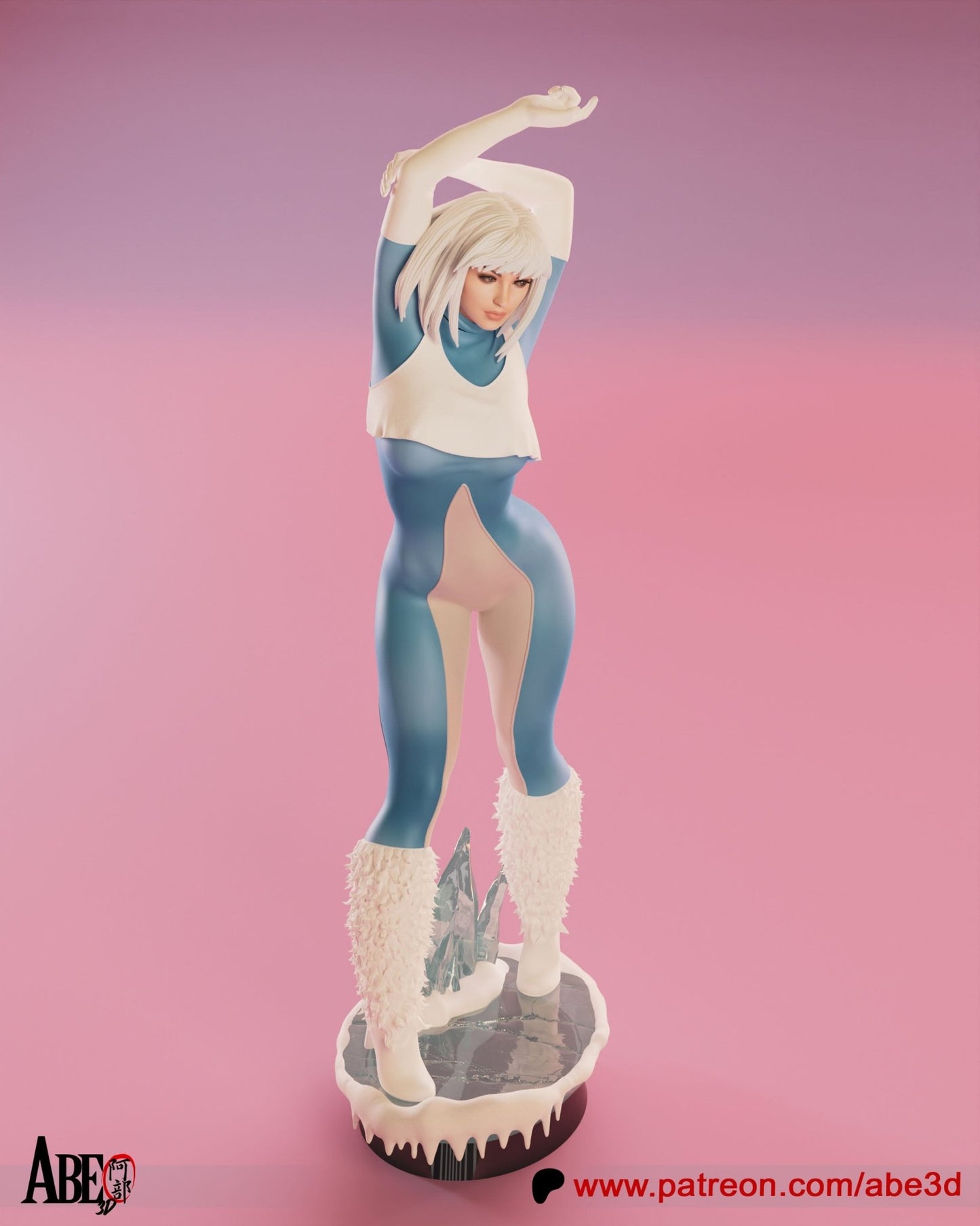 Ice - Abe3D - Dark Forge Arts