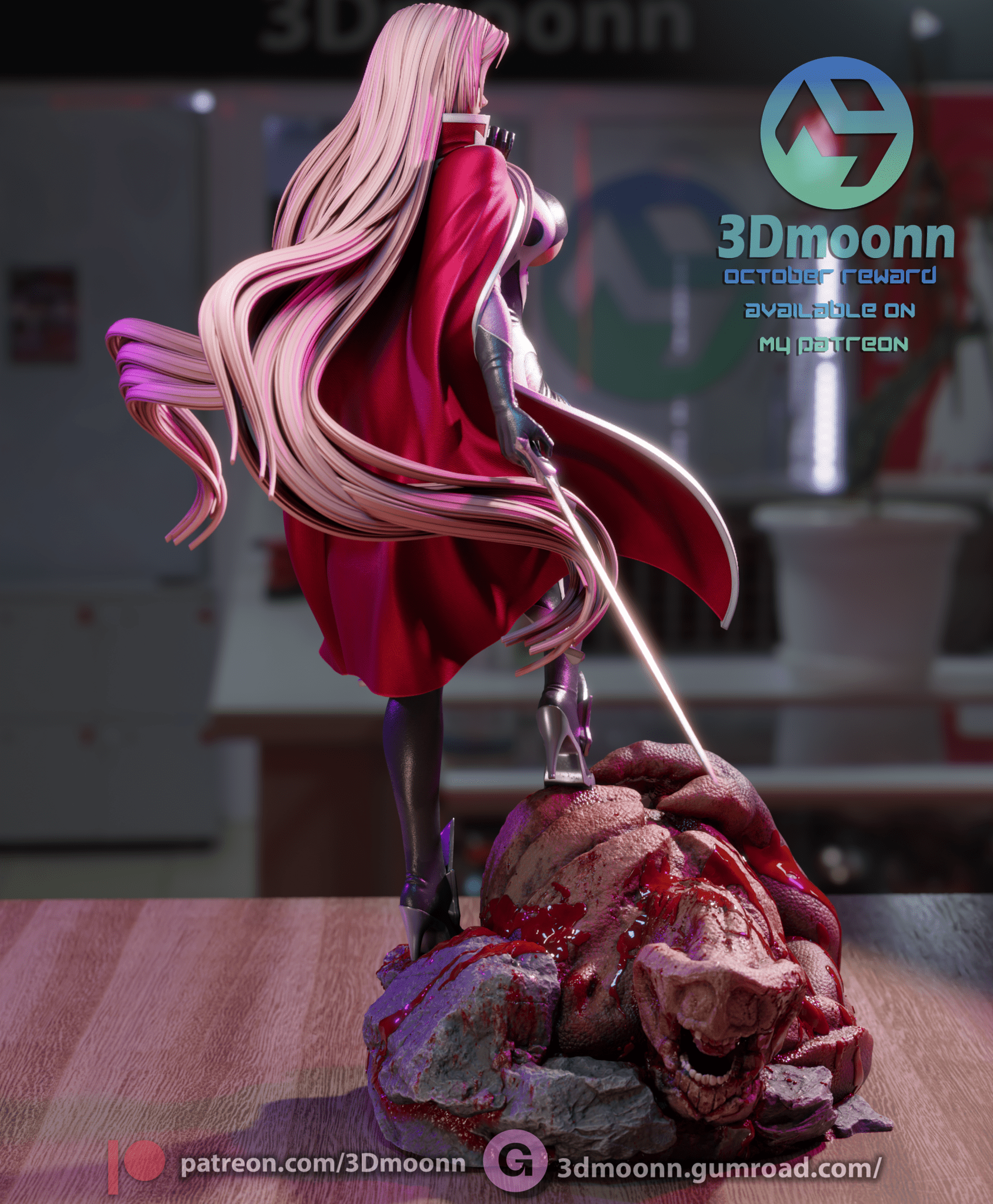 Ingrid - 3DMoonn - Dark Forge Arts