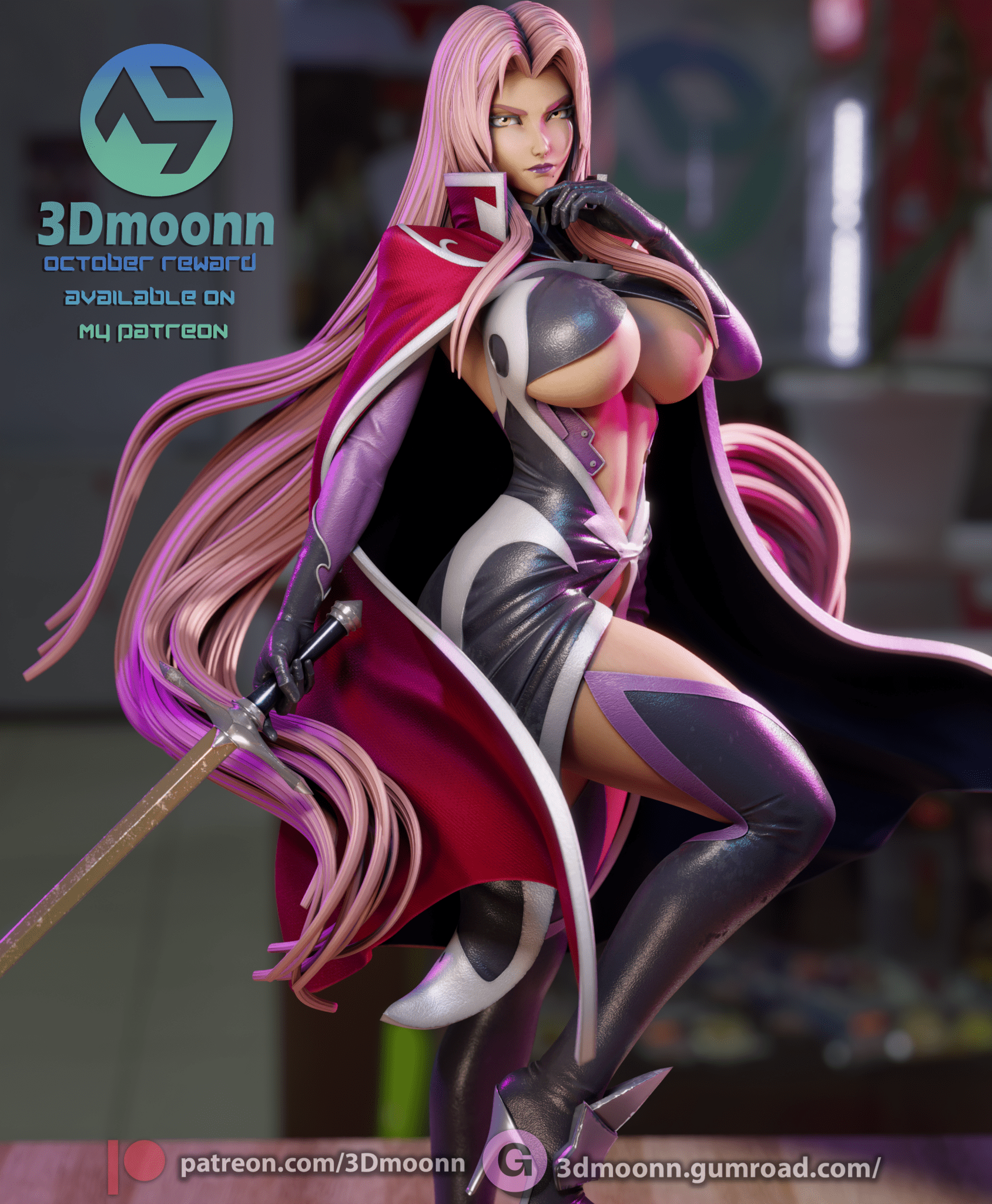 Ingrid - 3DMoonn - Dark Forge Arts