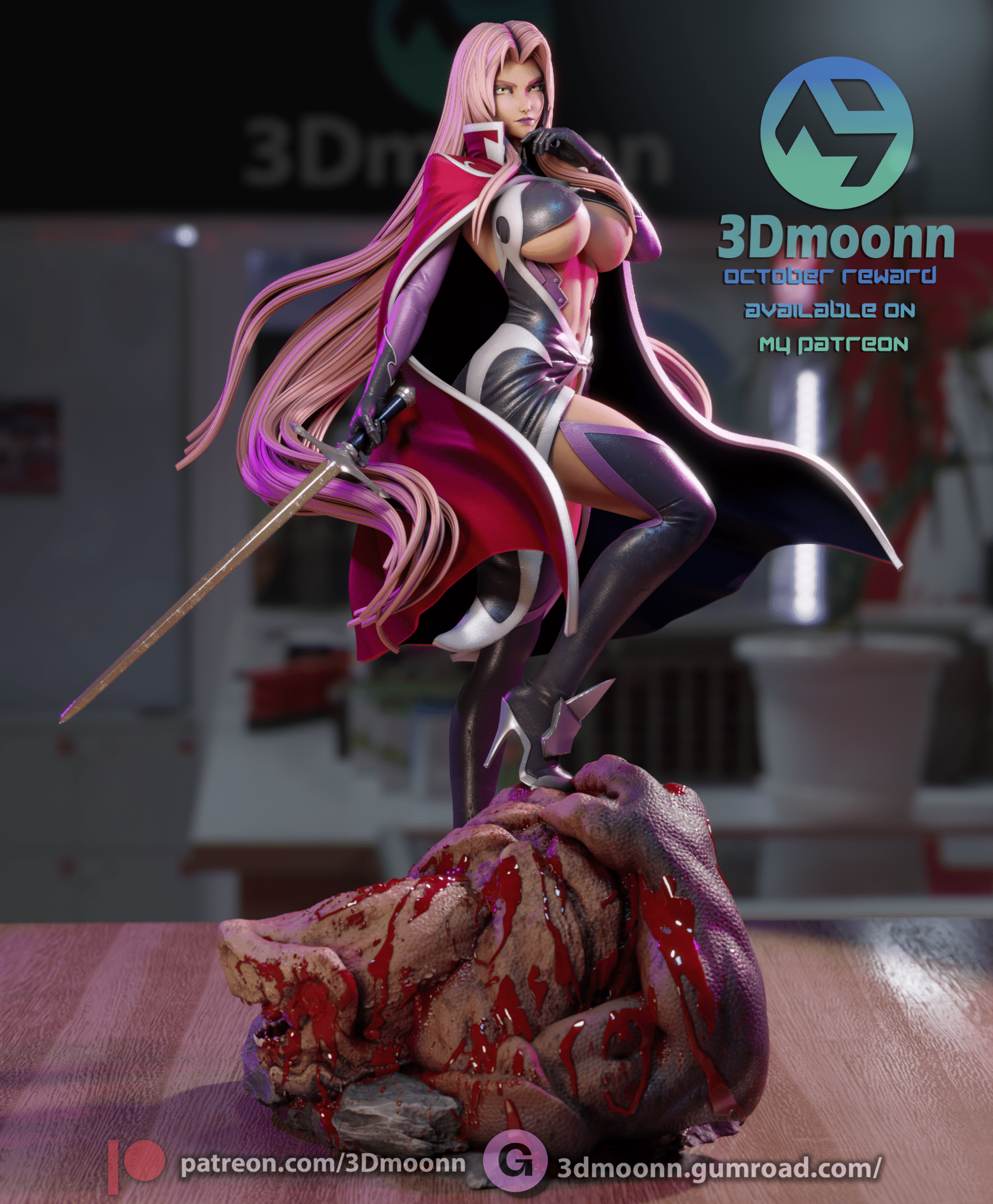 Ingrid - 3DMoonn - Dark Forge Arts