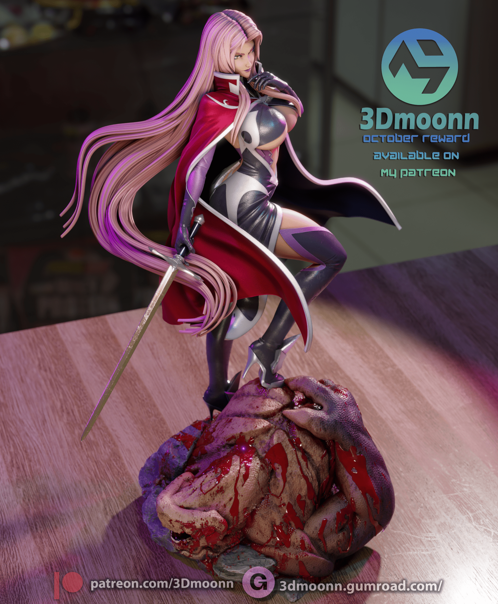 Ingrid - 3DMoonn - Dark Forge Arts