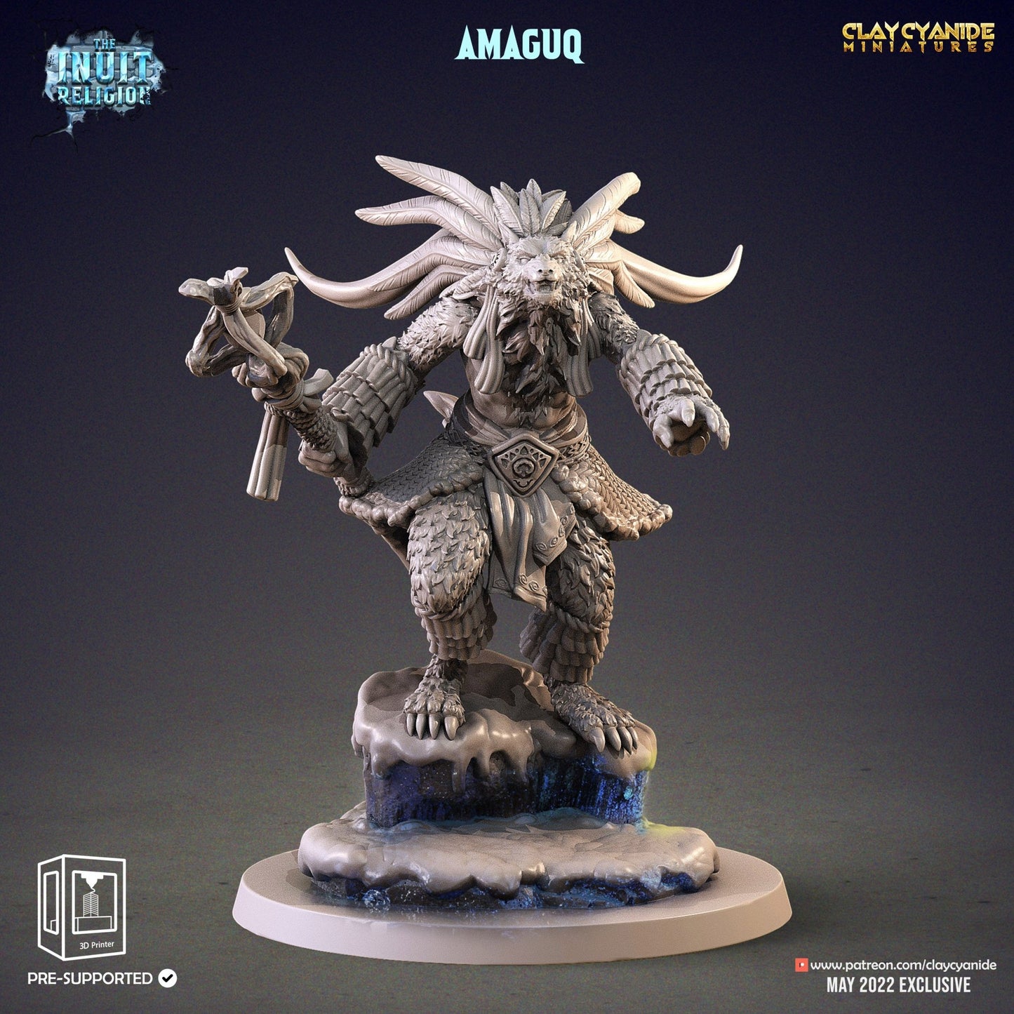 Inuit Religion - ClayCyanide - Dark Forge Arts