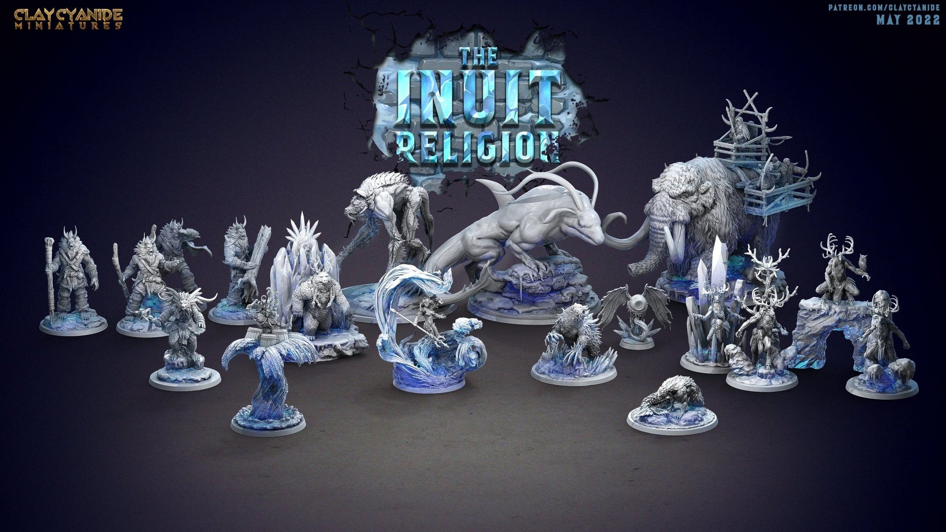 Inuit Religion - ClayCyanide - Dark Forge Arts
