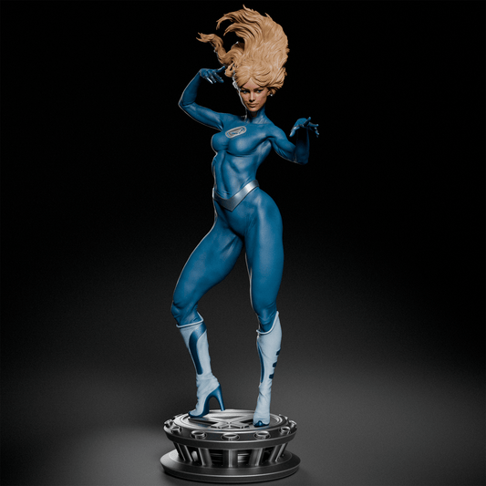 Invisible Woman - CA 3D Studios - Dark Forge Arts