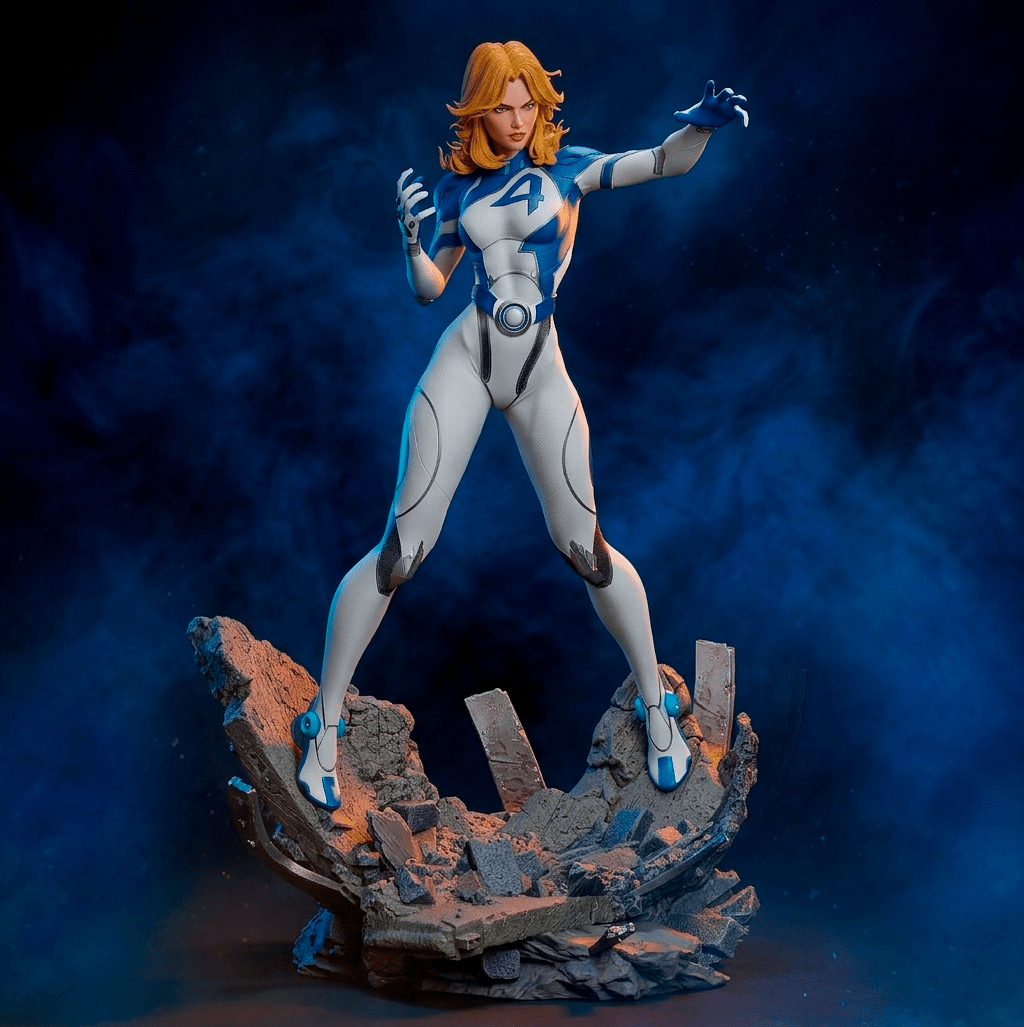 Invisible Woman v2- CA 3D Studios - Dark Forge Arts