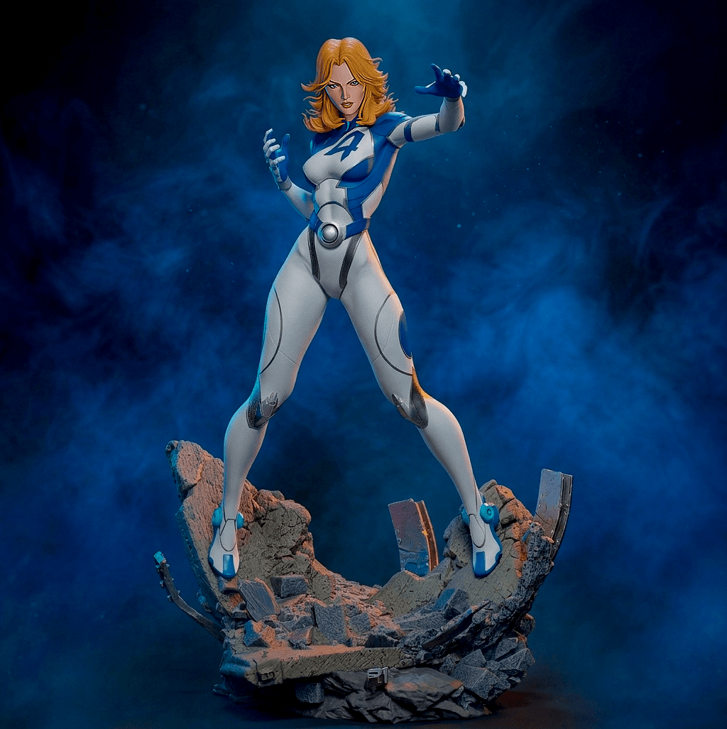 Invisible Woman v2- CA 3D Studios - Dark Forge Arts