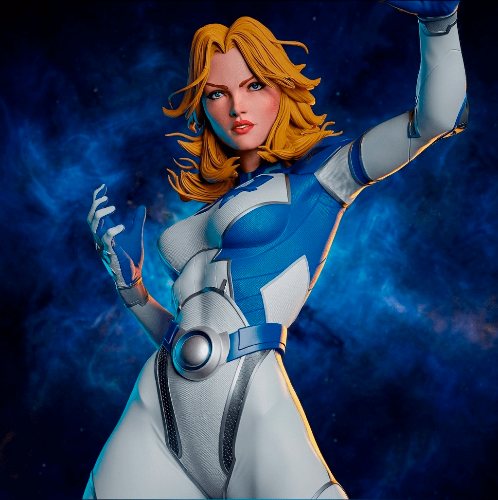 Invisible Woman v2- CA 3D Studios - Dark Forge Arts