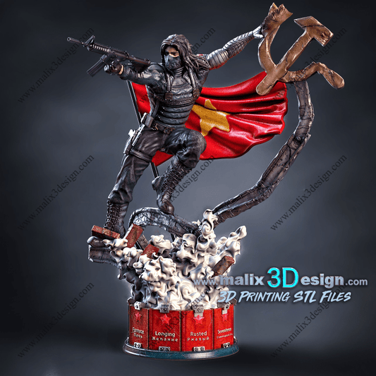 Iron Hand Soldier - Sanix3D - Dark Forge Arts