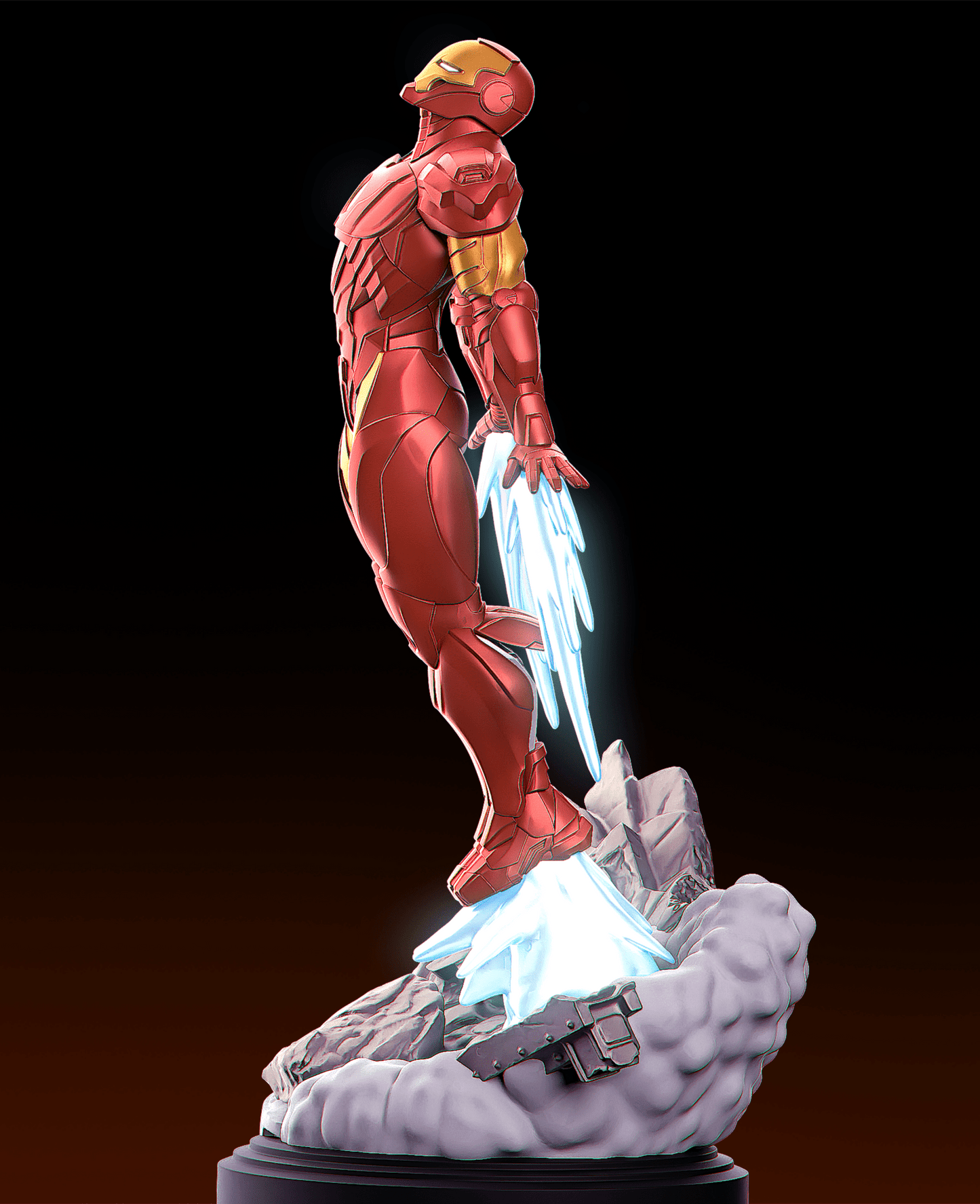 Iron Man - CA 3D Studios - Dark Forge Arts