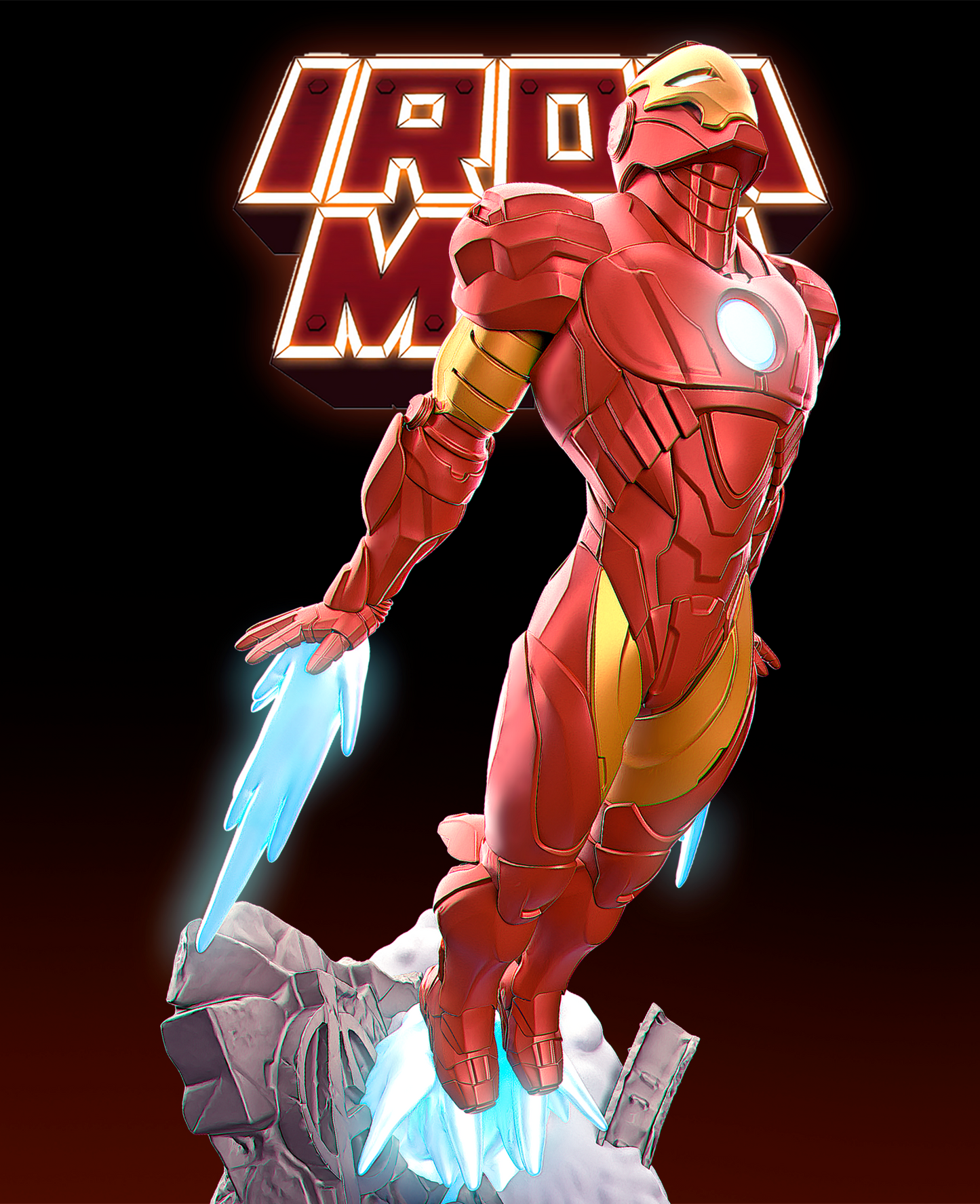 Iron Man - CA 3D Studios - Dark Forge Arts