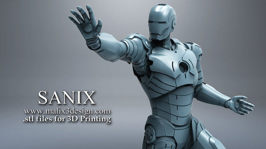 Iron - Man - Sanix3D - Dark Forge Arts
