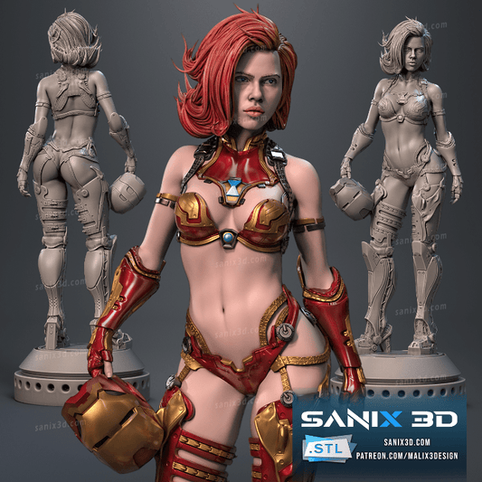 Iron Widow - Sanix3D - Dark Forge Arts