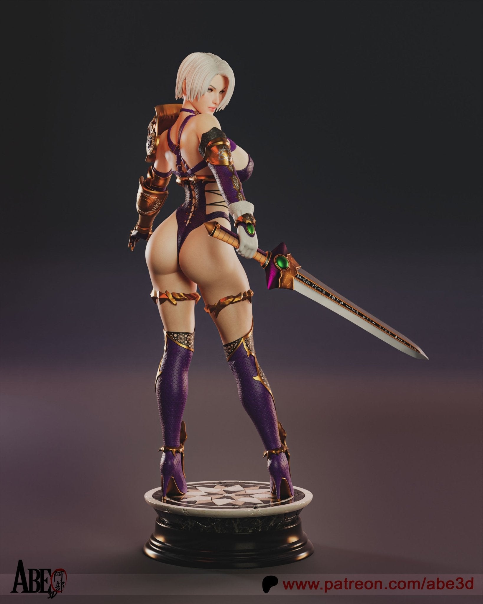 Ivy Valentine - Abe3D - Dark Forge Arts