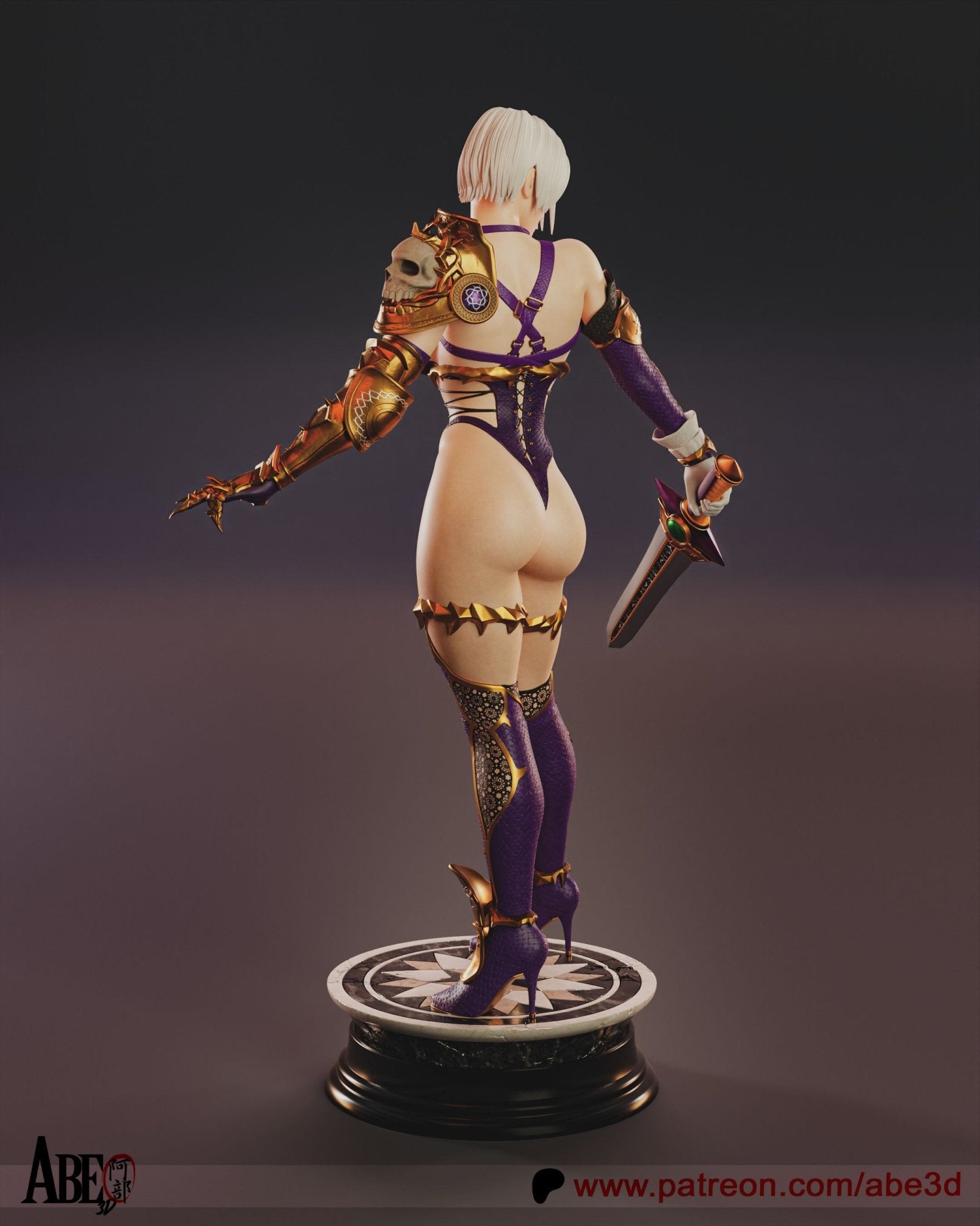 Ivy Valentine - Abe3D - Dark Forge Arts