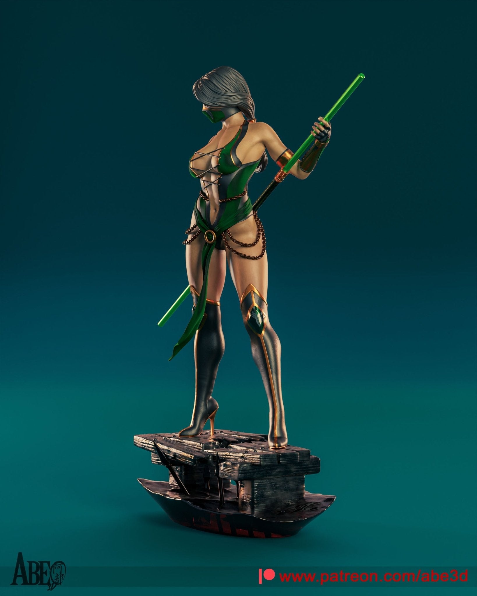 Jade - Abe3D - Dark Forge Arts