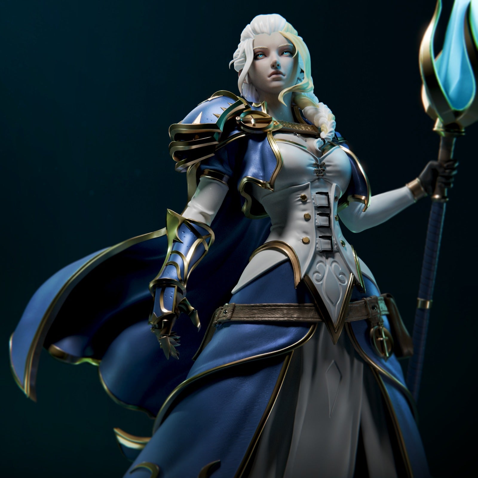 Jaina Proudmoore - CA 3D Studios - Dark Forge Arts