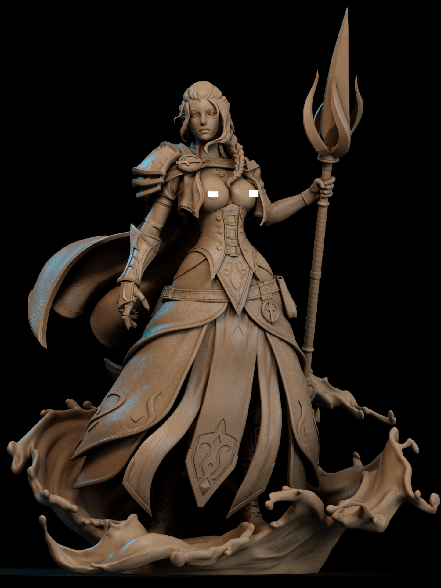 Jaina Proudmoore - CA 3D Studios - Dark Forge Arts