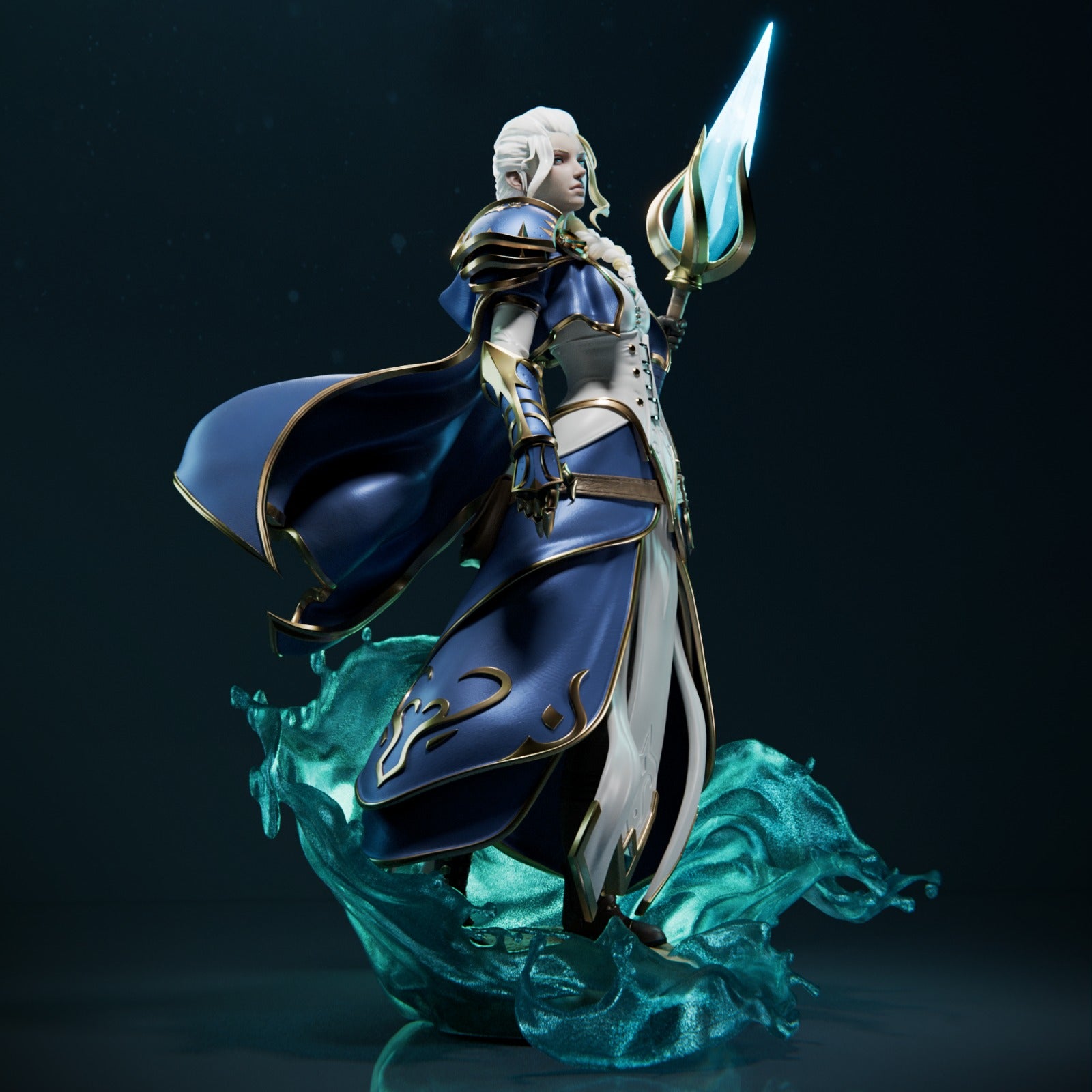 Jaina Proudmoore - CA 3D Studios - Dark Forge Arts