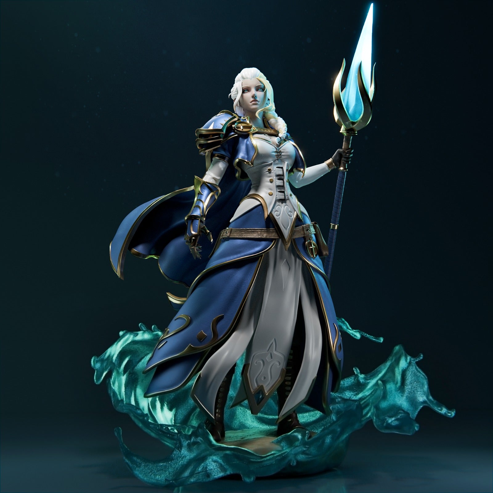 Jaina Proudmoore - CA 3D Studios - Dark Forge Arts