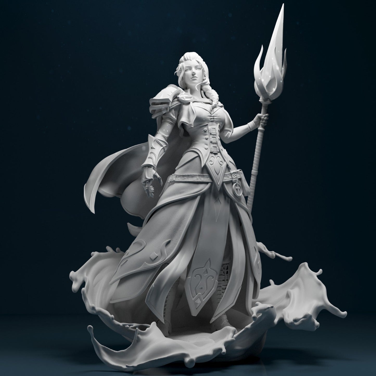 Jaina Proudmoore - CA 3D Studios - Dark Forge Arts