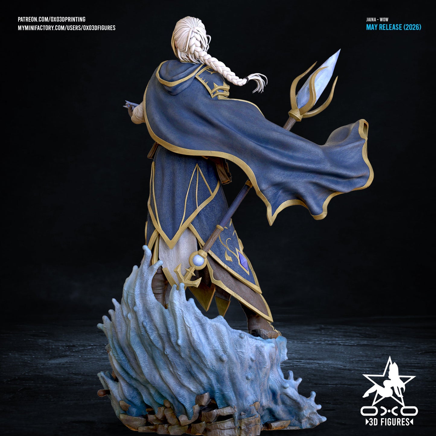 Jaina Proudmoore - OXO3D - Dark Forge Arts