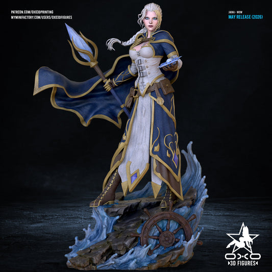 Jaina Proudmoore - OXO3D - Dark Forge Arts